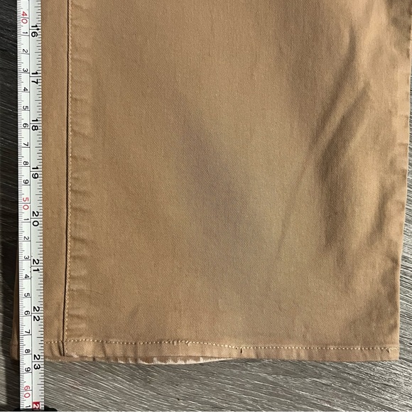 Aritzia Sunday Best Genevieve Wide Leg Cropped Pants Brown Size 10 Utility - Picture 9 of 15